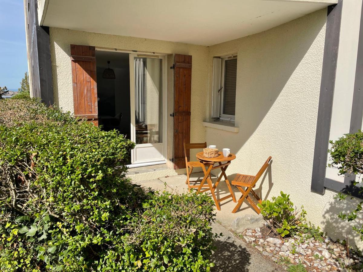 Le Plein Soleil, Appt 2 Pieces Terrasse, 600 M De La Plage De Blonville Sur Mer Apartment Bagian luar foto